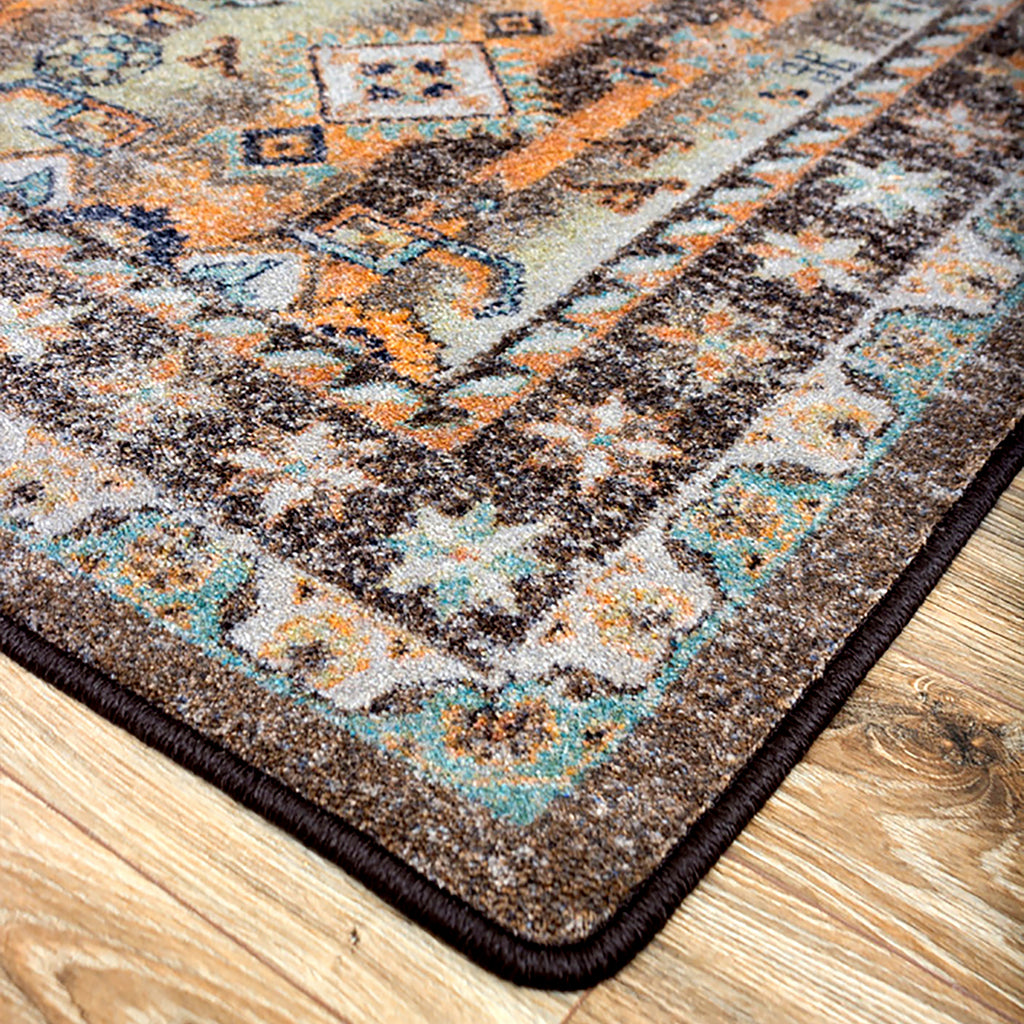 Image of an area rug, Torn - Old World Tones