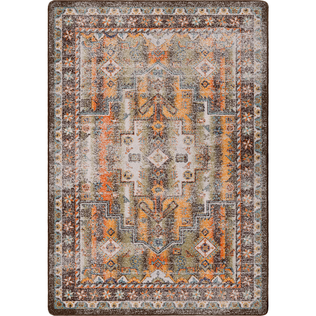 Image of an area rug, Torn - Old World Tones