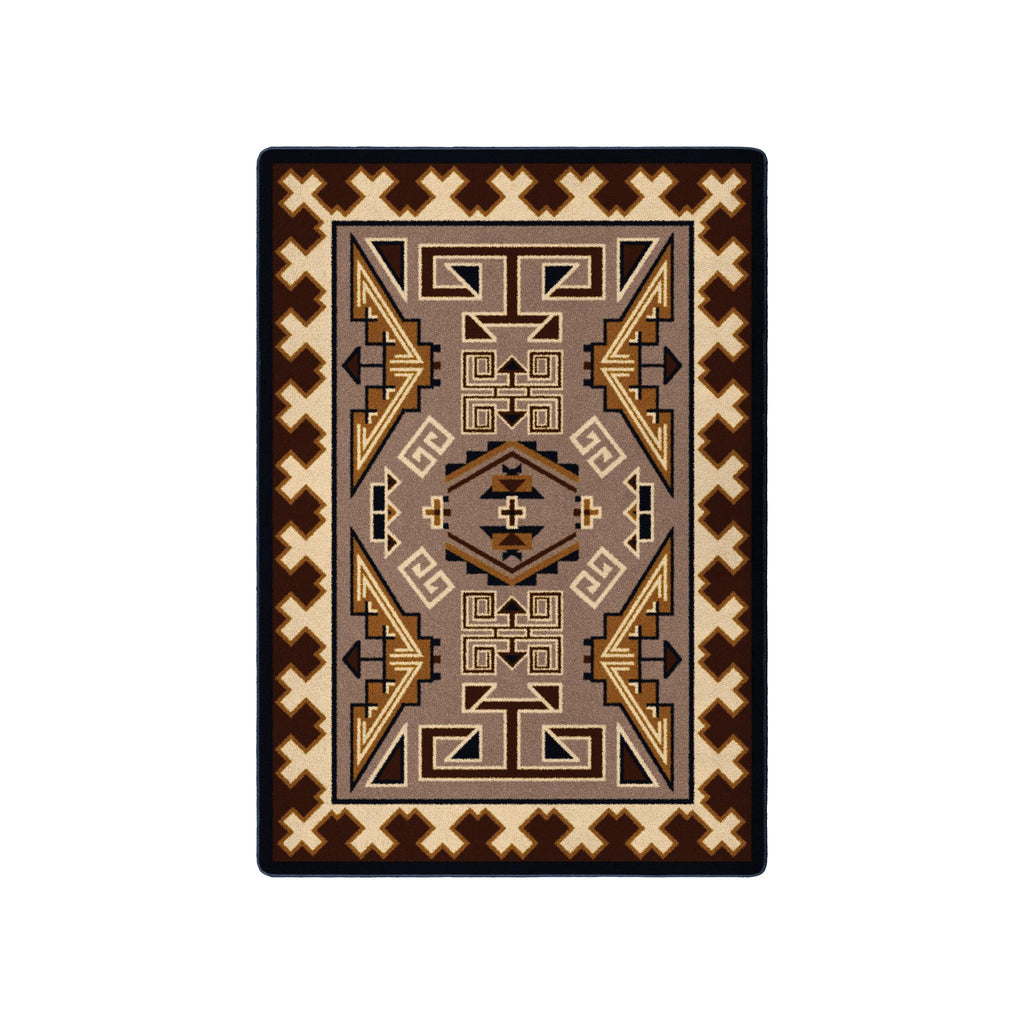 Image of an area rug, Trader Blanket - Sand