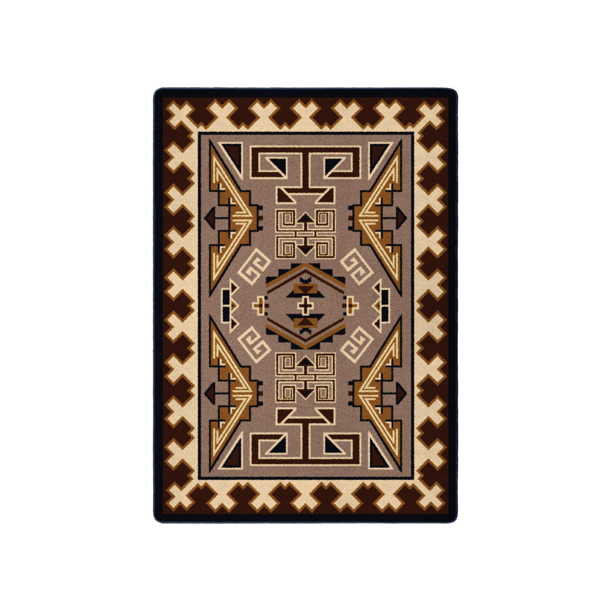 Image of an area rug, Trader Blanket - Sand