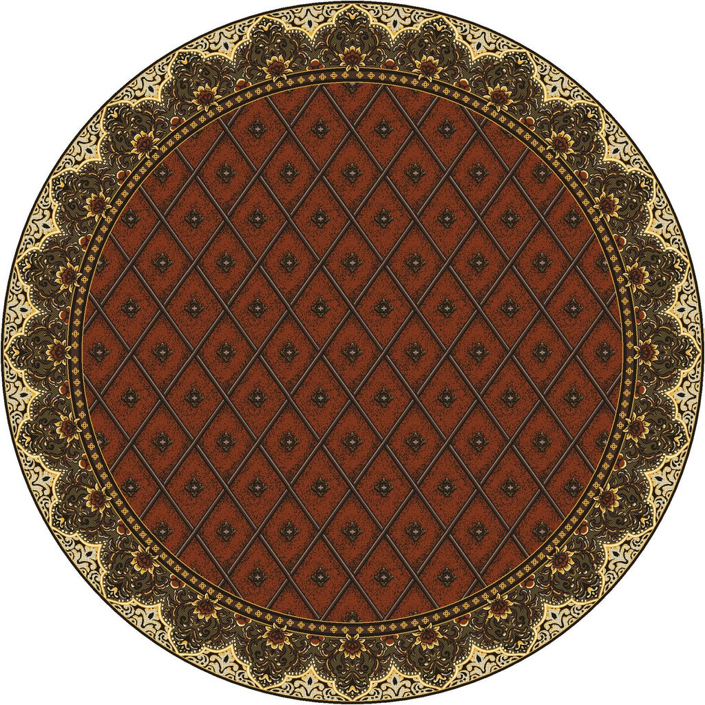 Image of an area rug, Trail Blazer - Chestnut