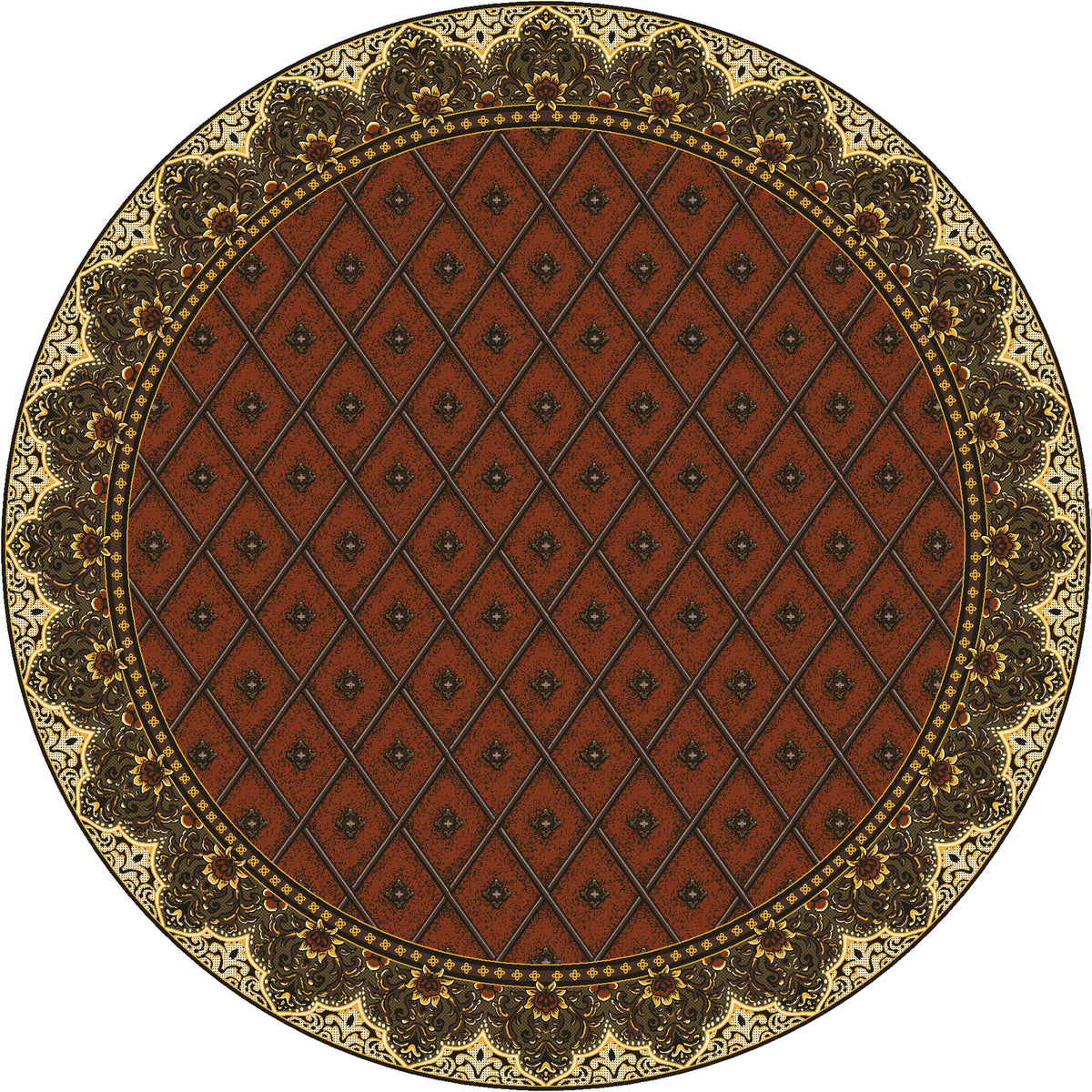Image of an area rug, Trail Blazer - Chestnut