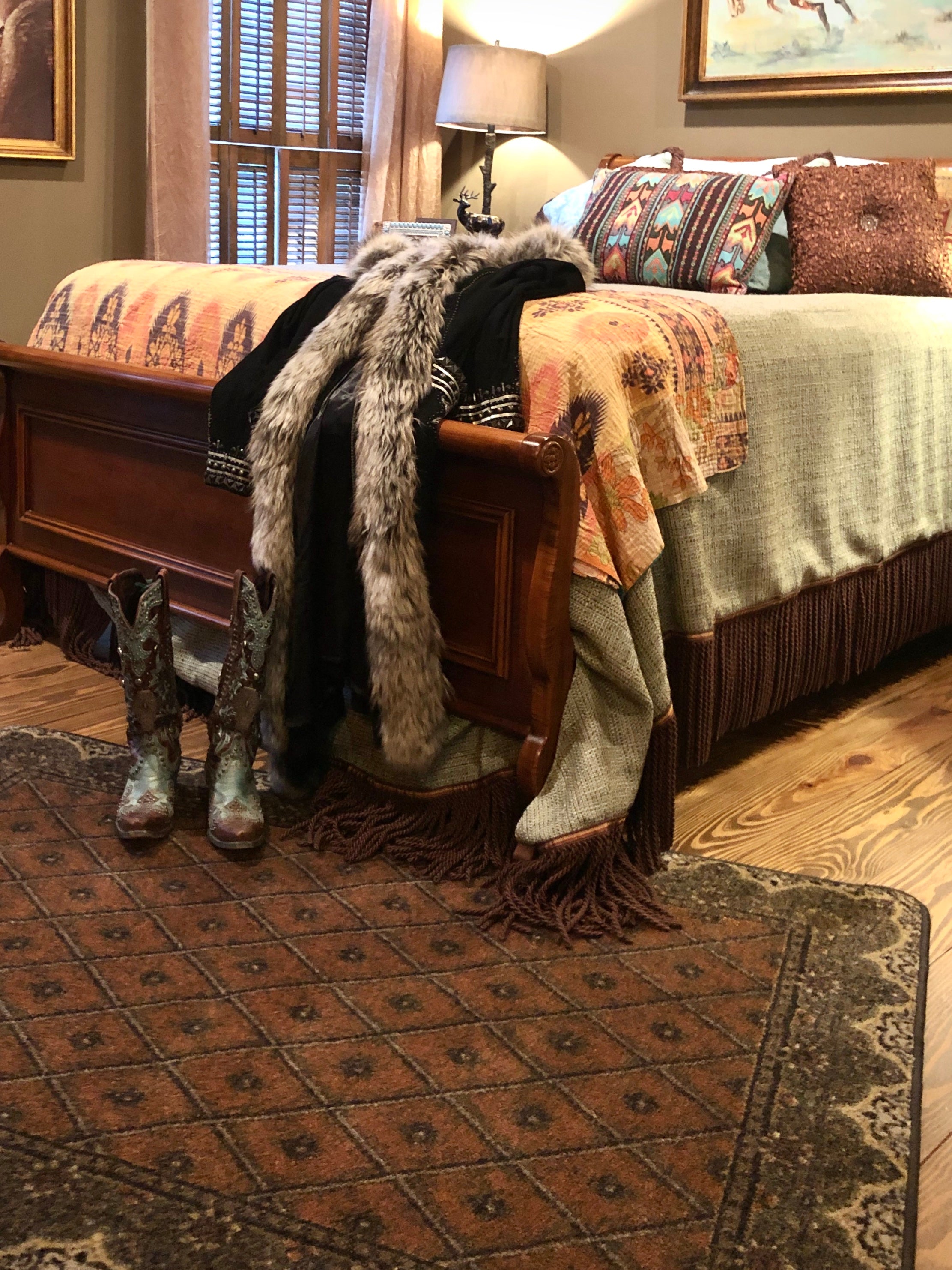 Image of an area rug, Trail Blazer - Chestnut