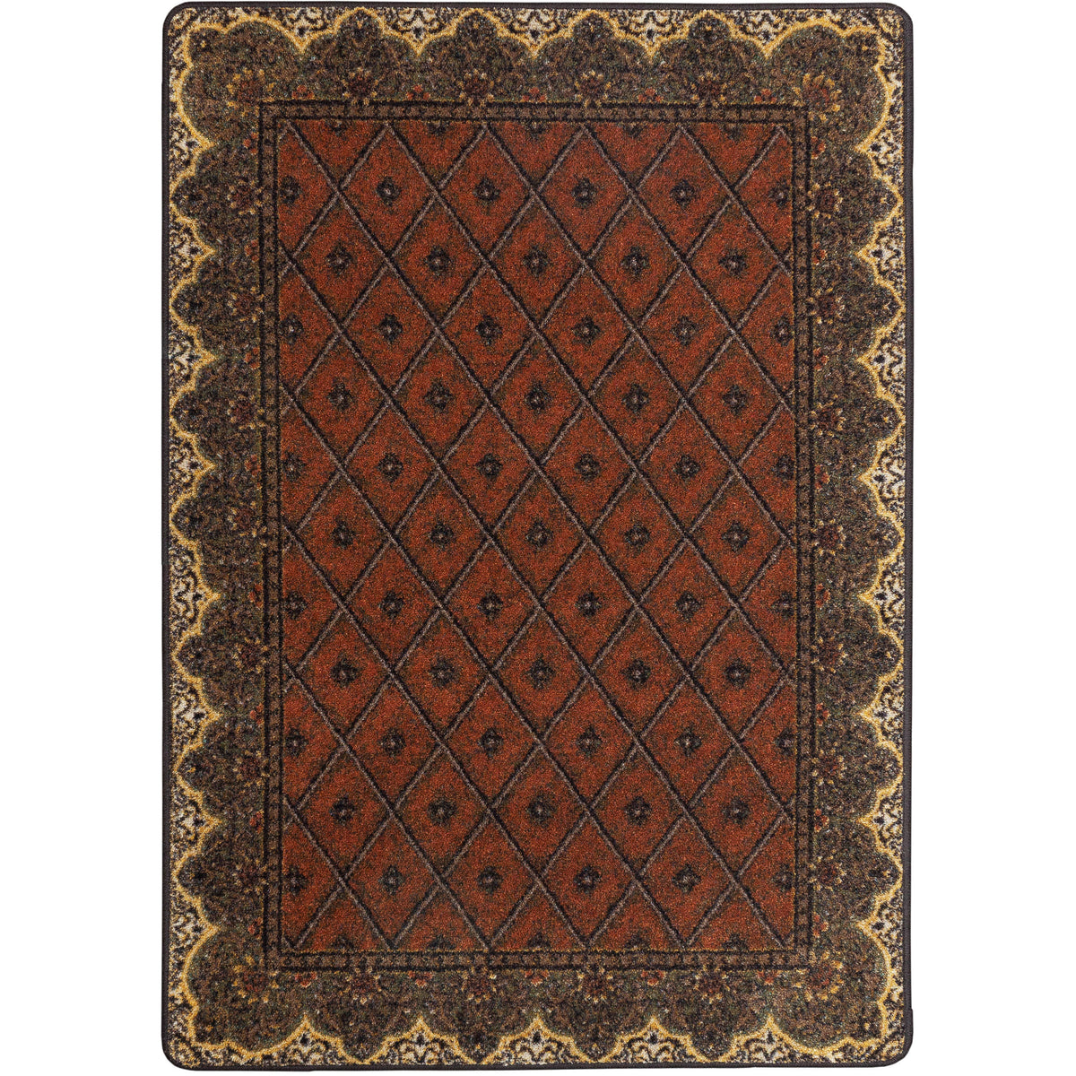 Image of an area rug, Trail Blazer - Chestnut