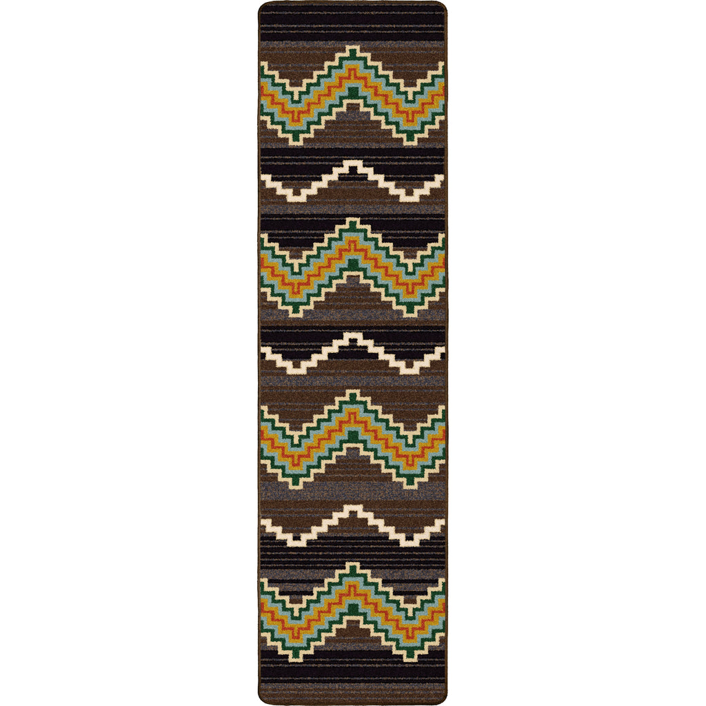Image of an area rug, Trapper - Brown