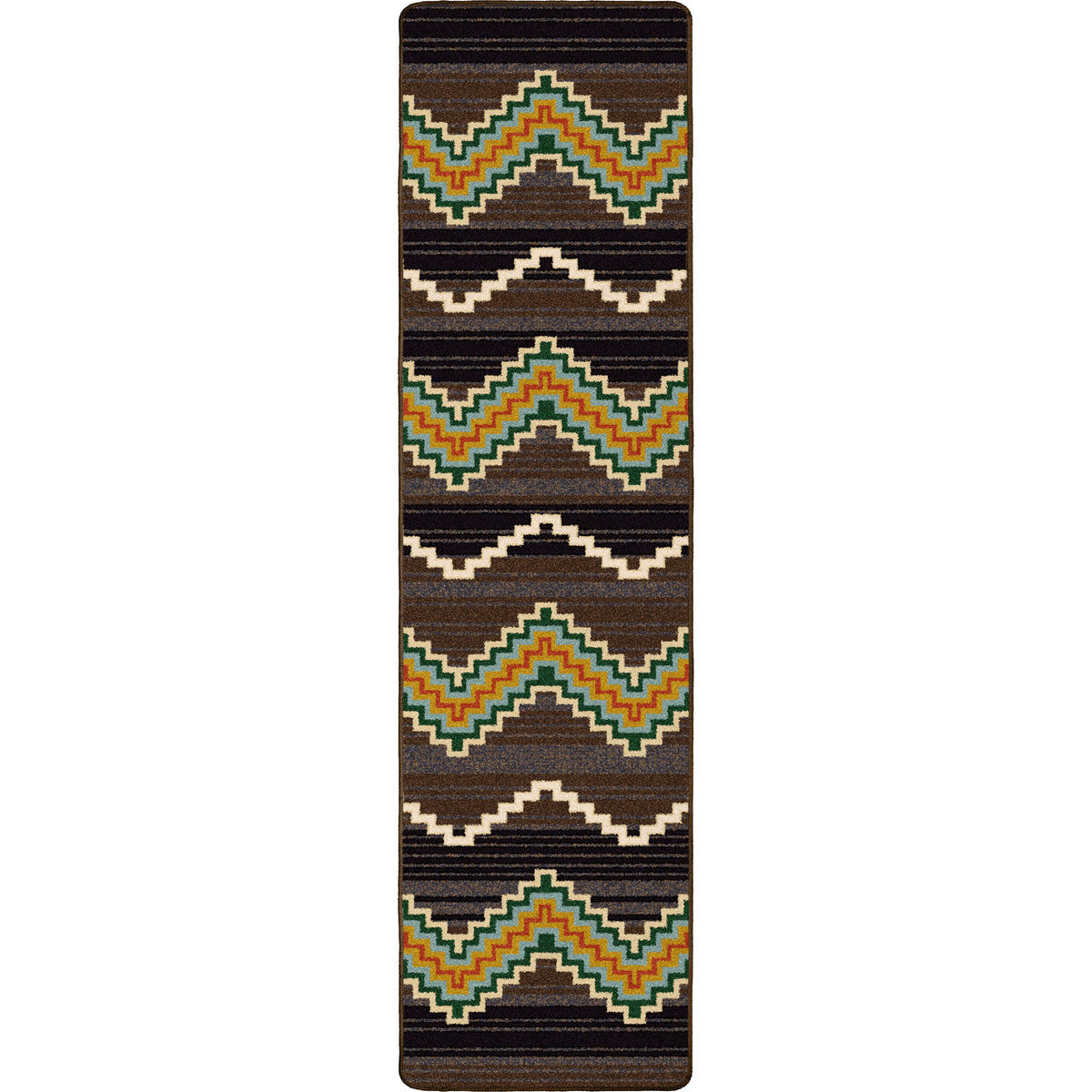 Image of an area rug, Trapper - Brown