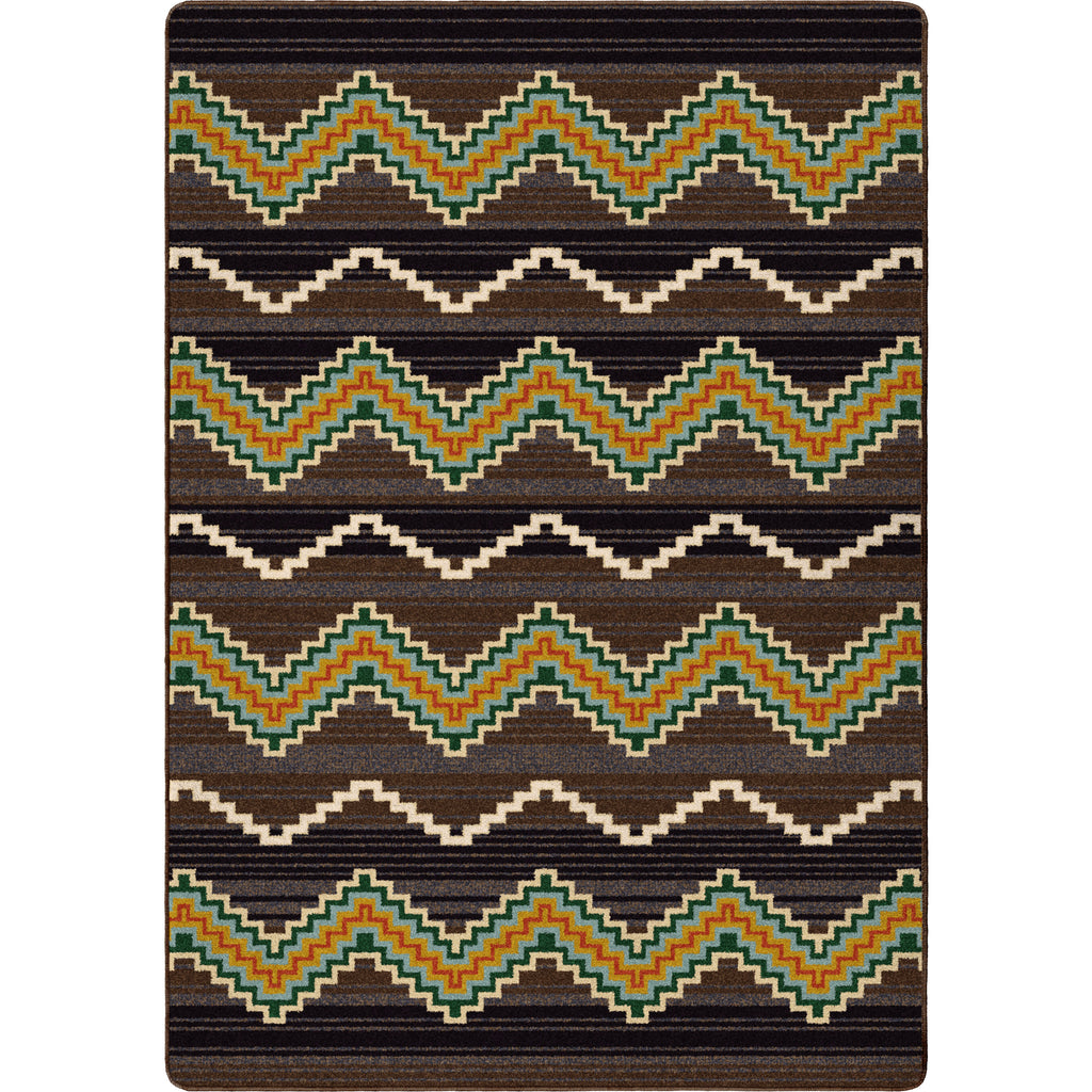 Image of an area rug, Trapper - Brown