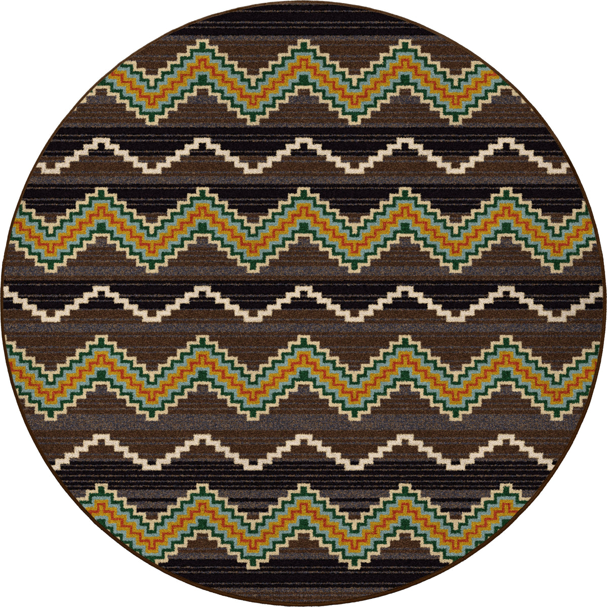 Image of an area rug, Trapper - Brown