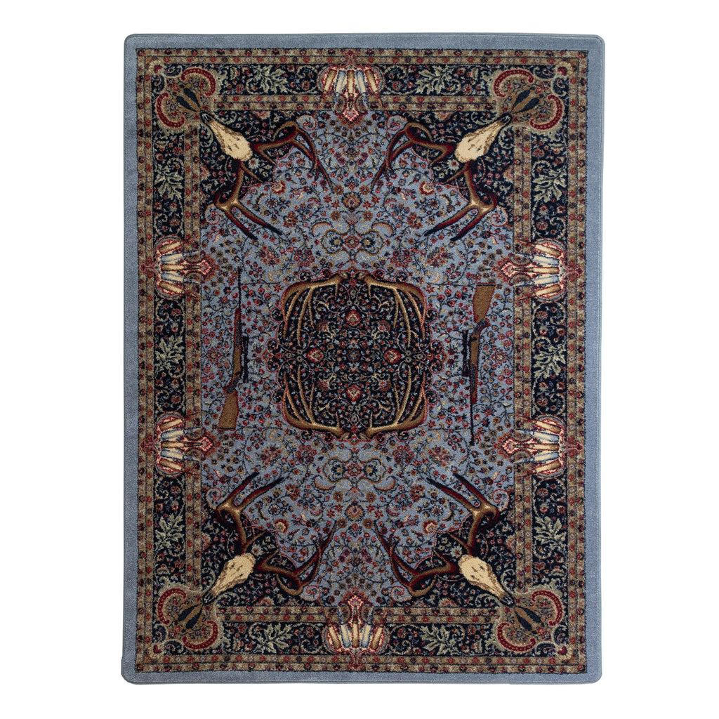 Image of an area rug, Trophy Room - Blue