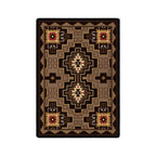 Image of an area rug, Two Sisters - Chestnut