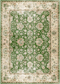 Vintage Thebes Green Area Rug