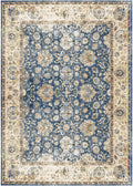 Vintage Thebes Navy Area Rug