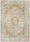 Vintage Lisbon Cream Gold Area Rug