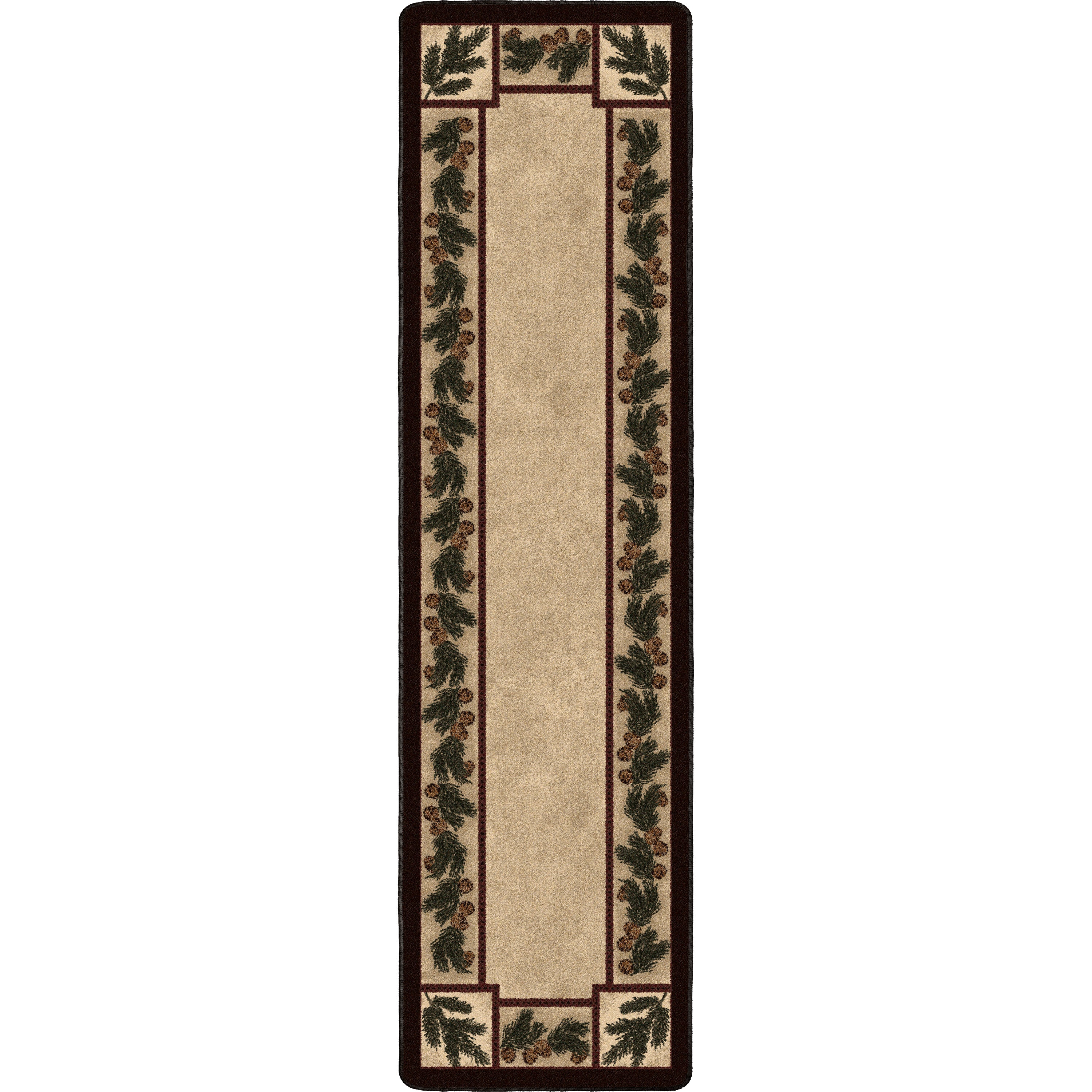 Image of an area rug, Valley Forest - Maize