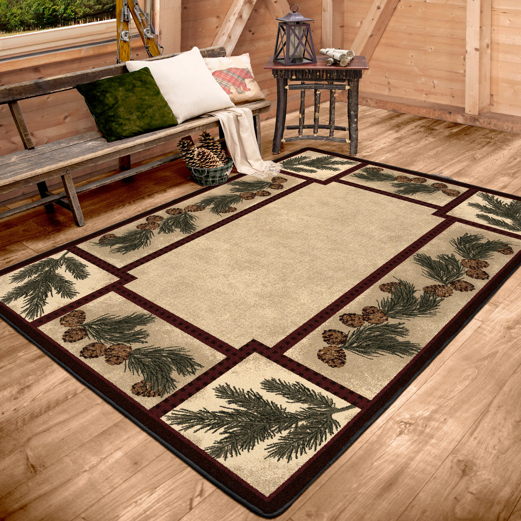 Image of an area rug, Valley Forest - Maize