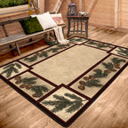 Image of an area rug, Valley Forest - Maize