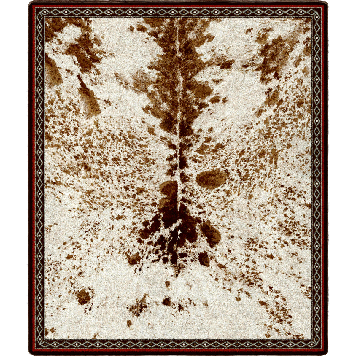 Image of an area rug, Vaquero - Spotted Brindle