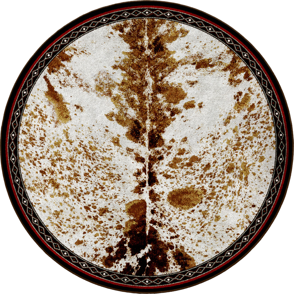 Image of an area rug, Vaquero - Spotted Brindle