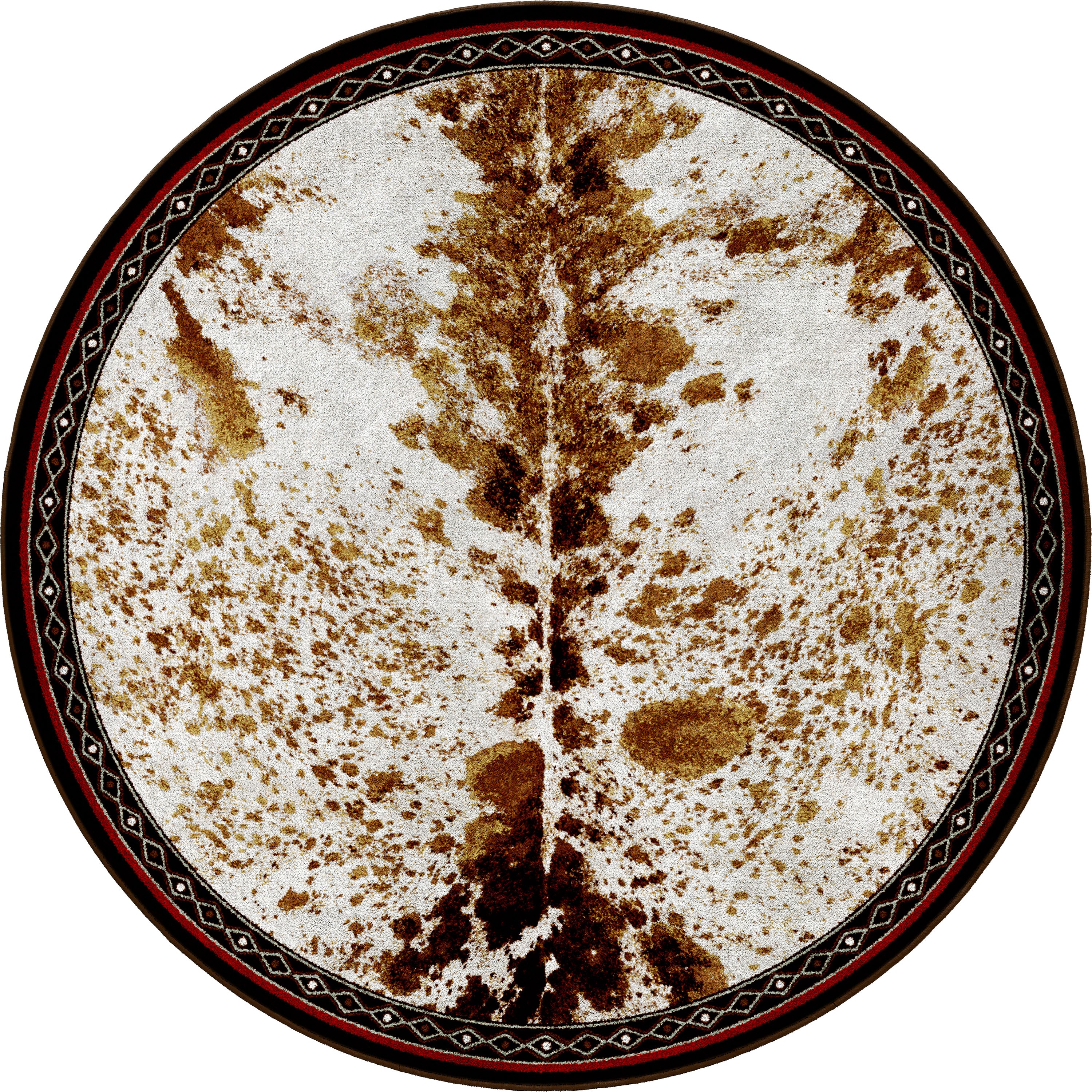 Image of an area rug, Vaquero - Spotted Brindle