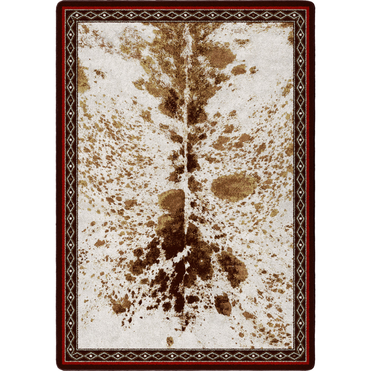 Image of an area rug, Vaquero - Spotted Brindle