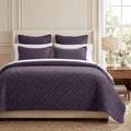 Velvet Diamond Quilt - Amethyst Quilt