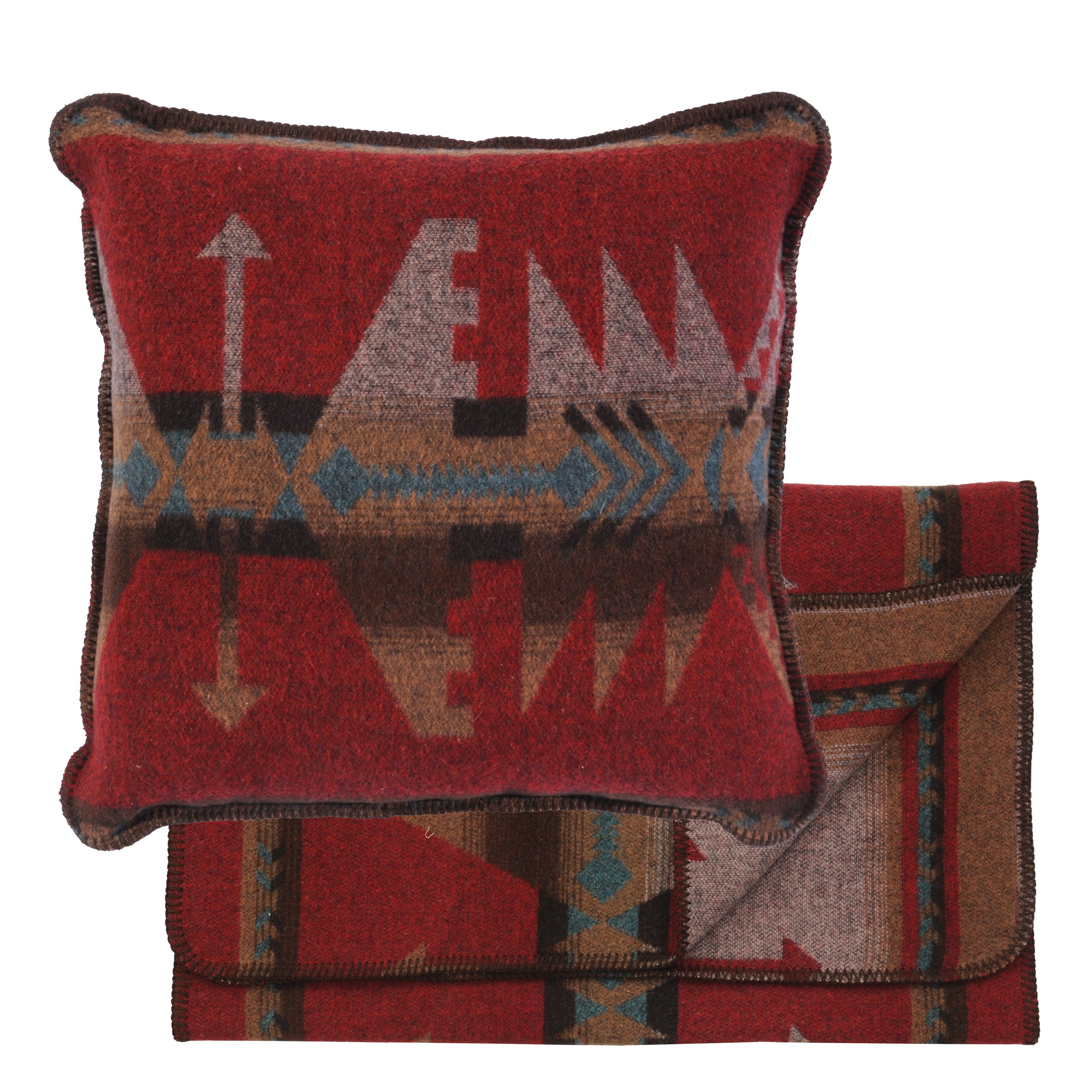 Yellowstone III Bed Scarf & Pillow Set