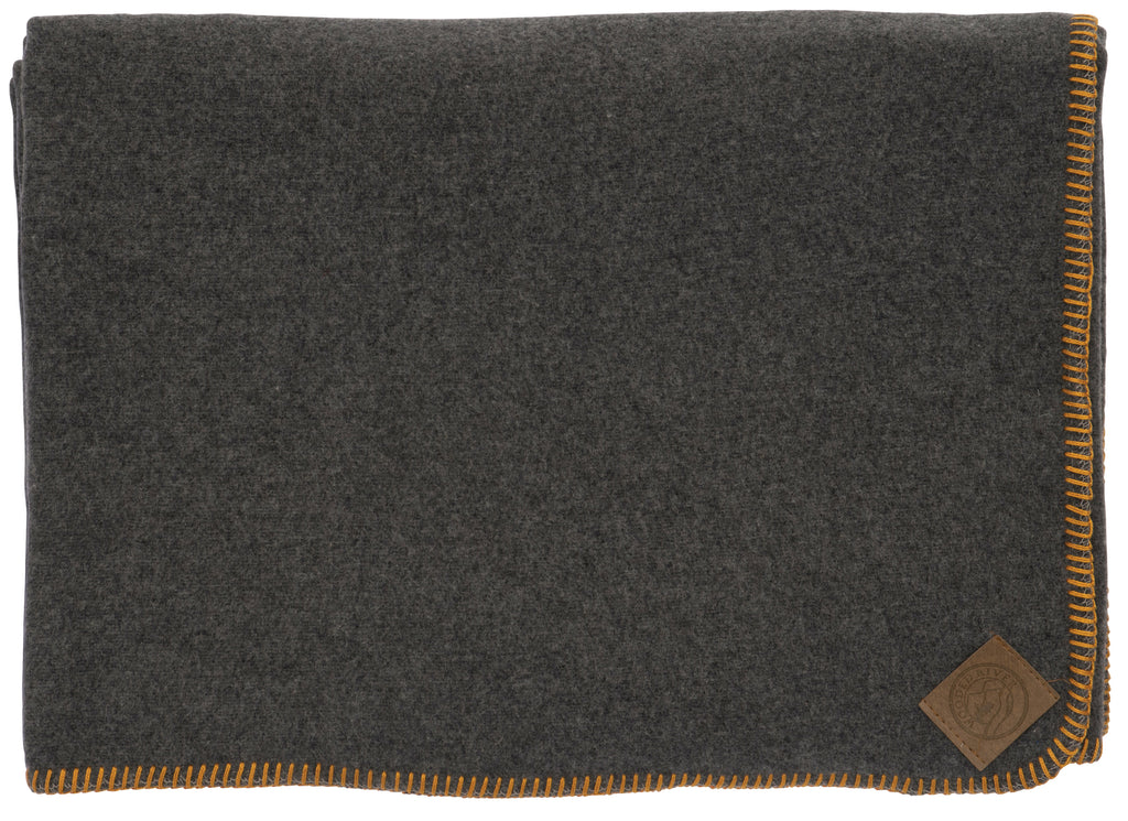 Solid Greystone Gold Throw