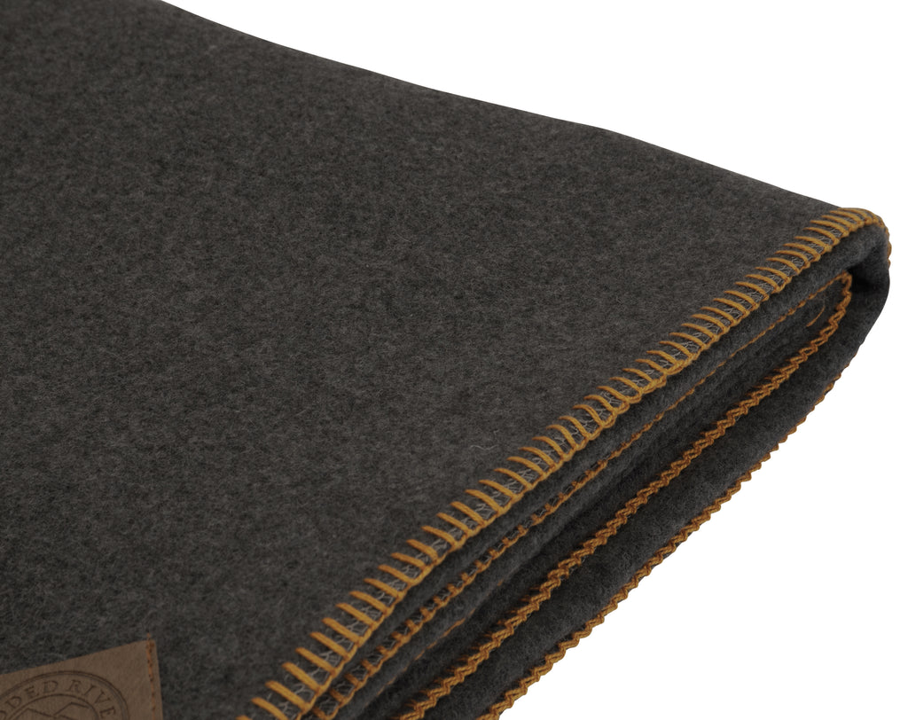 Solid Greystone Gold Throw
