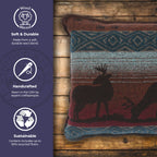 Deer Meadow II Decor Pillow - 20x20