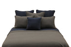 Solid Greystone Euro Sham - 26"x26"