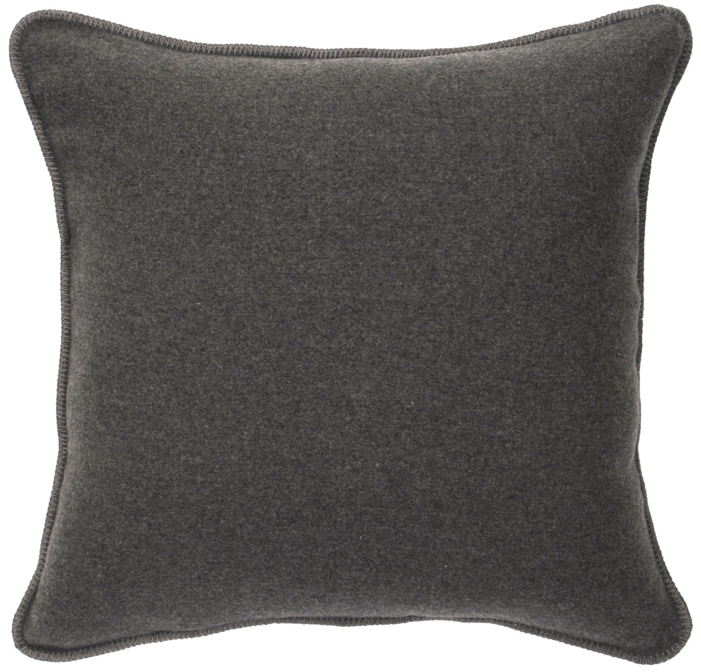 Solid Greystone Euro Sham - 26"x26"