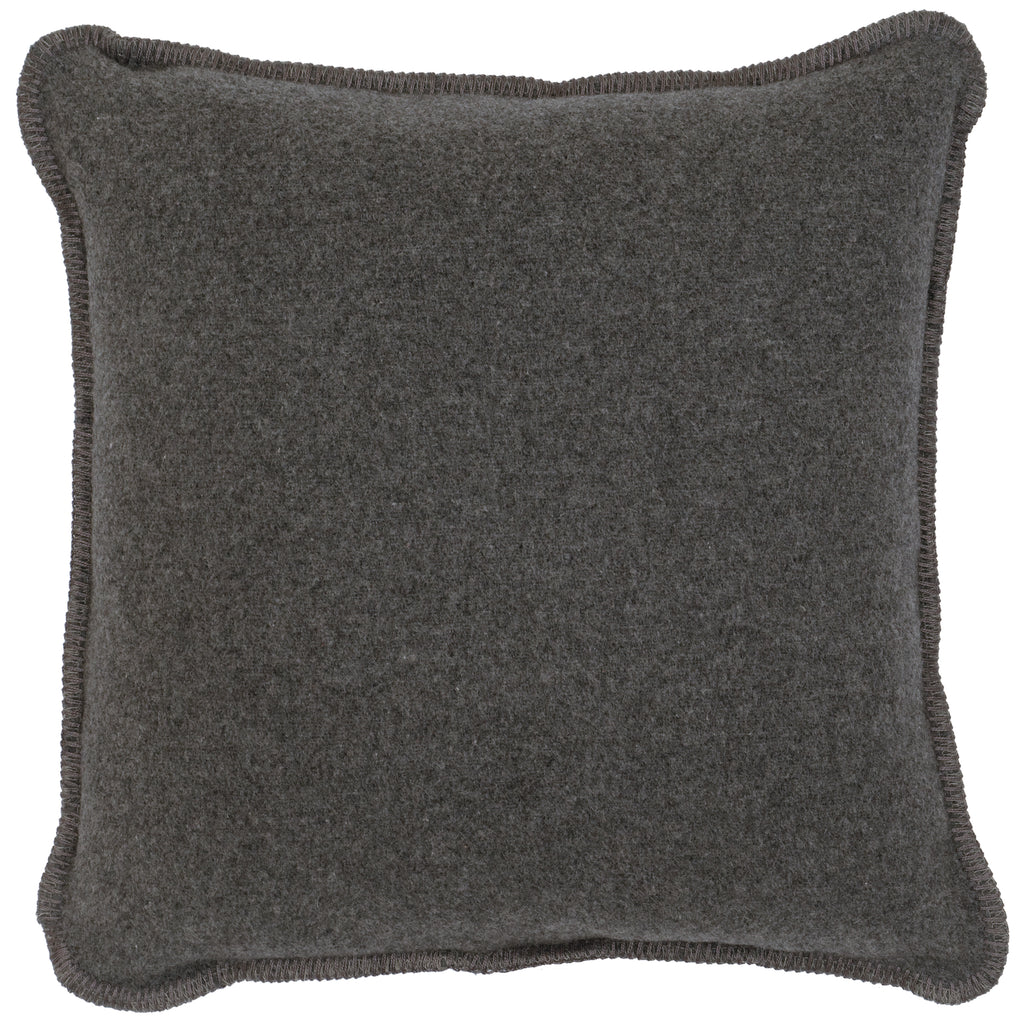 Solid Greystone Pillow - 20x20