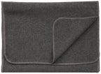 Solid Greystone Bed Scarf