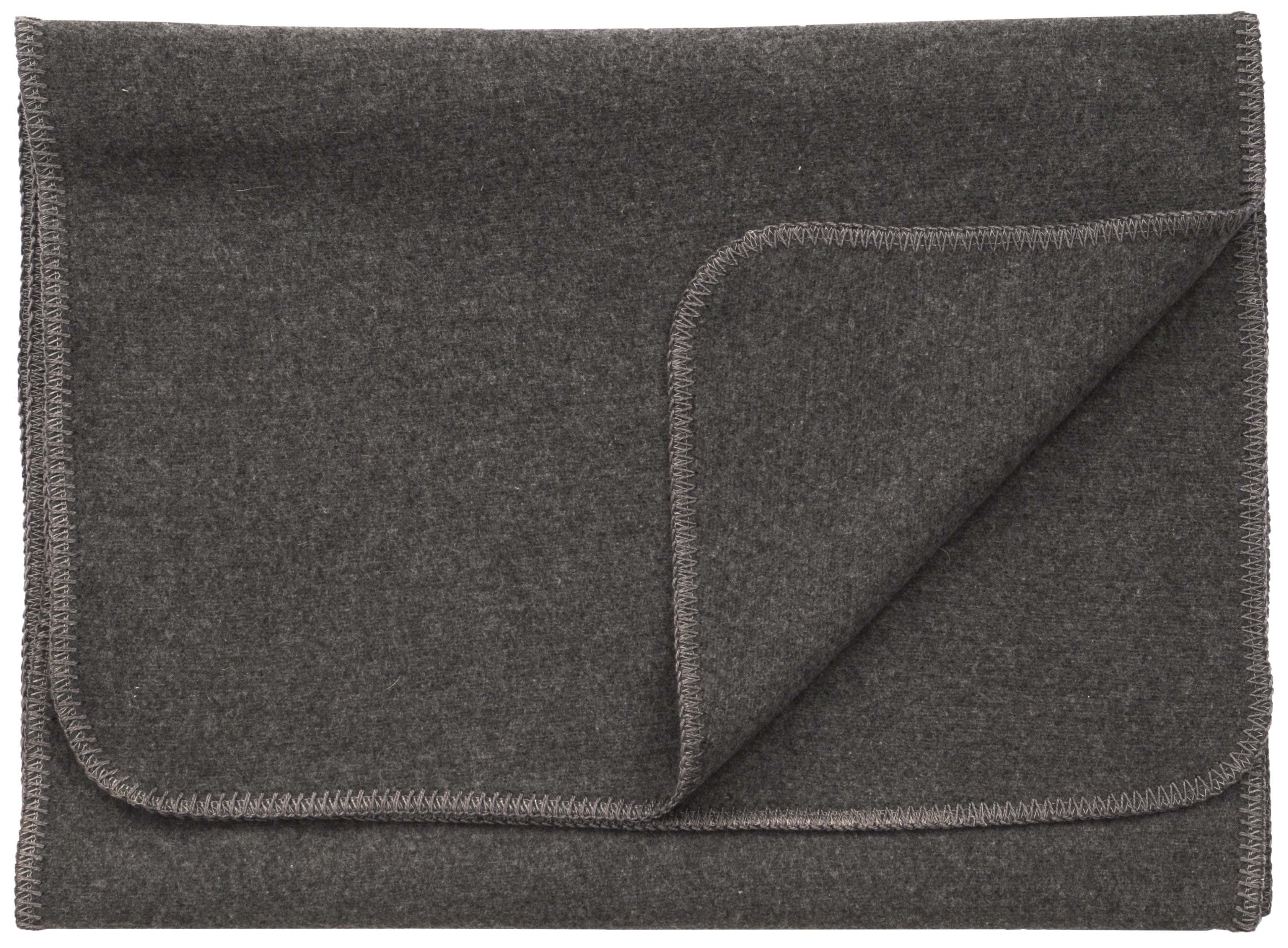 Solid Greystone Bed Scarf