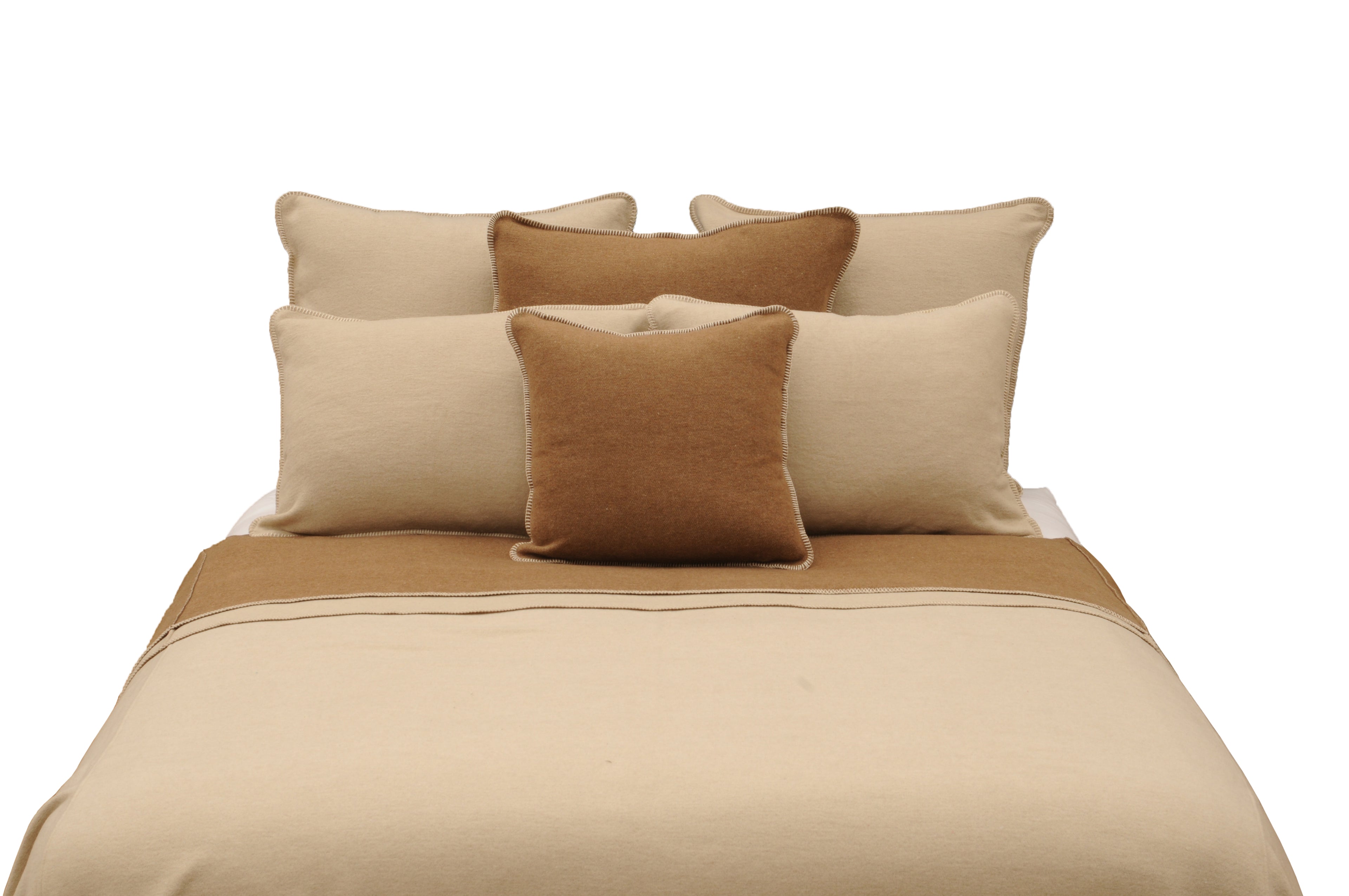 Solid Crème Bedspread