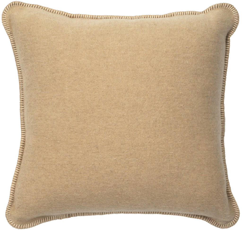 Solid Crème Pillow - 20x20
