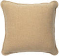 Solid Crème Pillow - 20x20