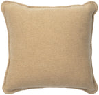 Solid Crème Pillow - 20x20