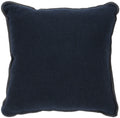 Solid Midnight Pillow - 20x20