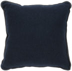 Solid Midnight Pillow - 20x20