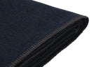 Solid Midnight Throw