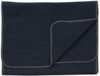 Solid Midnight Bed Scarf