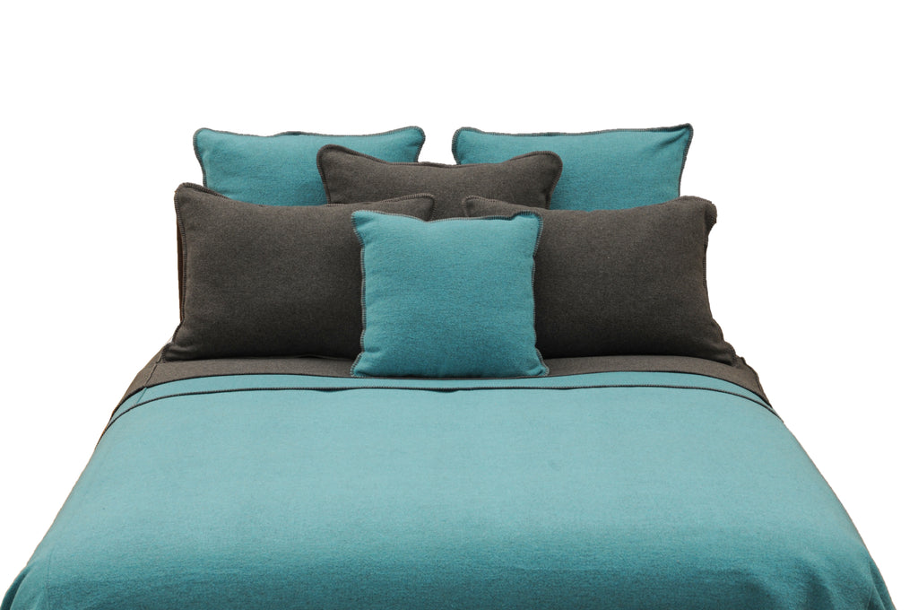 Solid Turquoise Euro Sham - 26"x26"