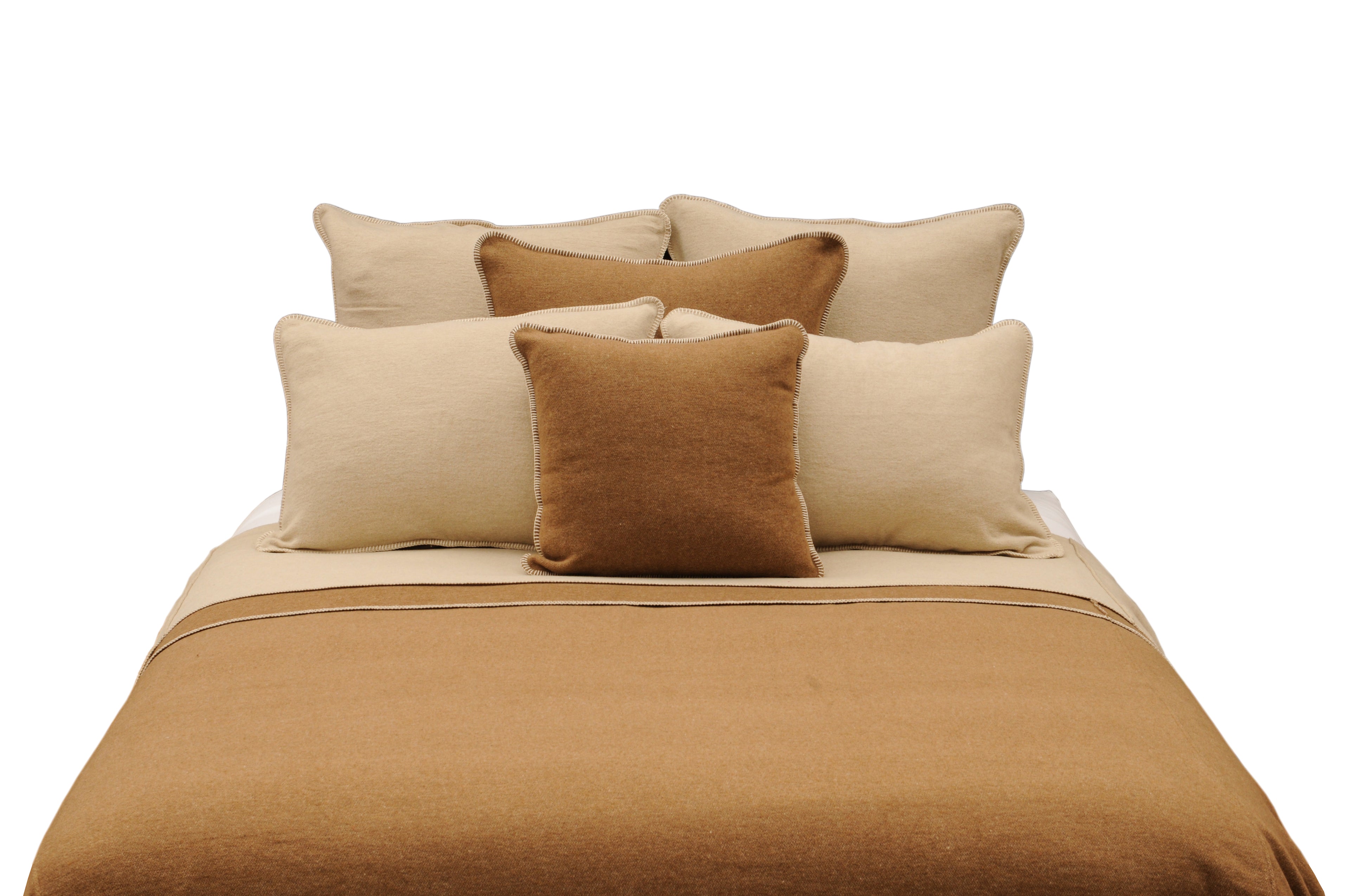 Solid Camel Bedspread