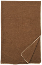 Solid Camel Throw
