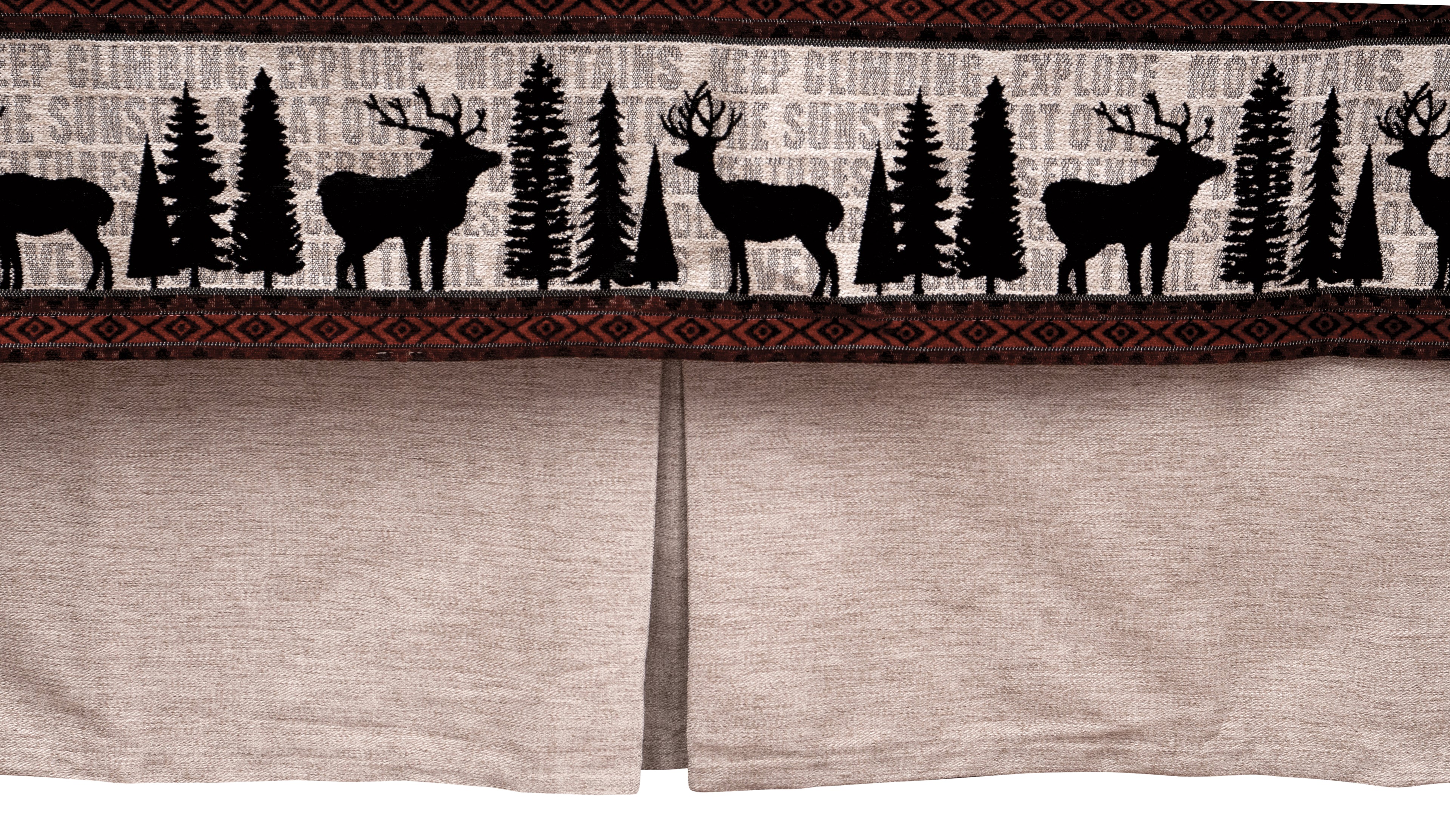 Lazy Lodge Bed Skirt