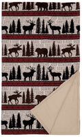 Lazy Lodge Tapestry Throw