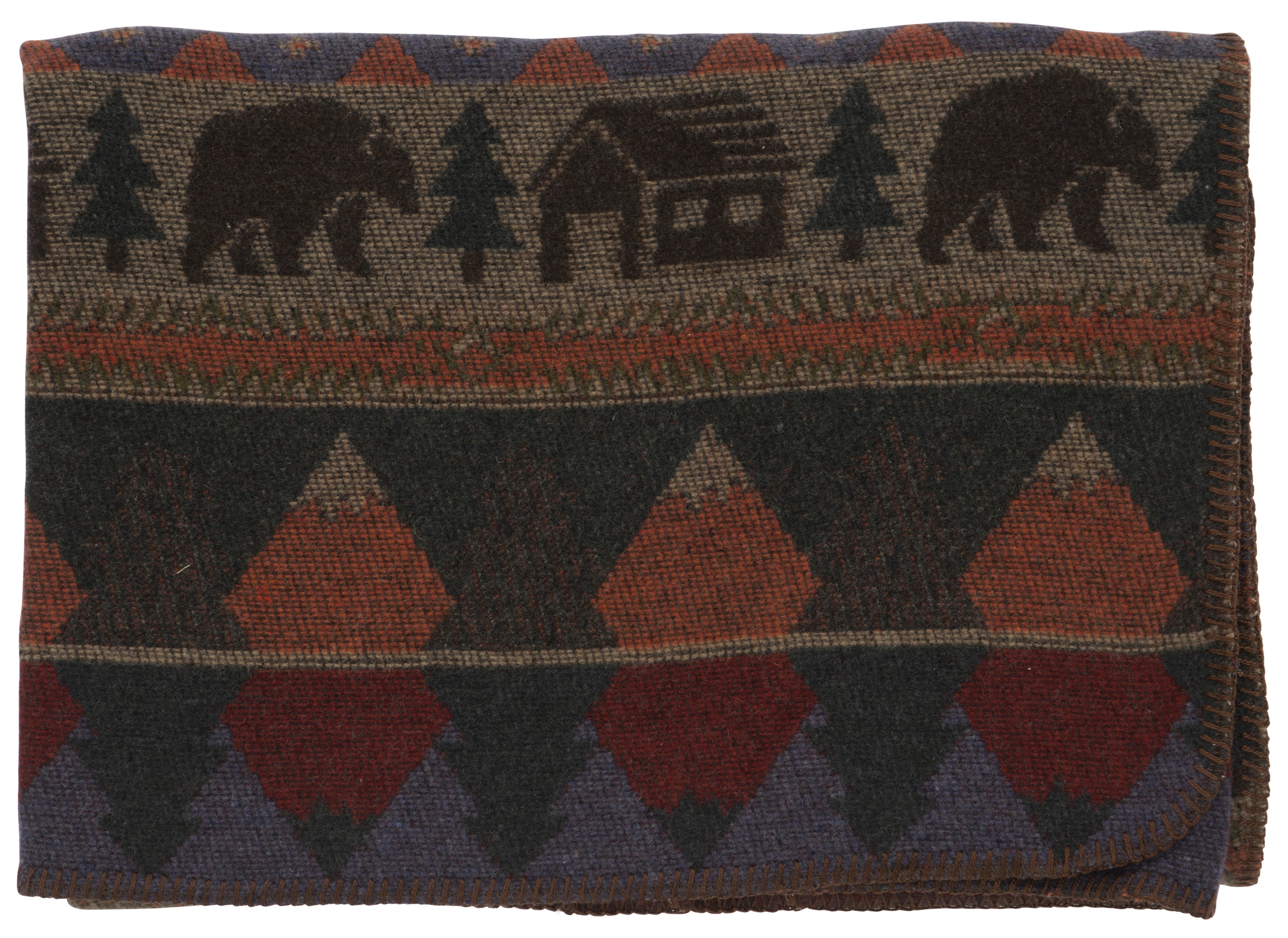 Cabin Bear Throw