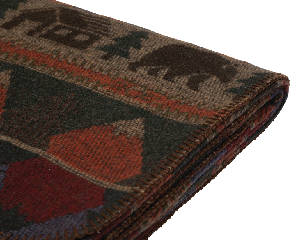 Cabin Bear Throw