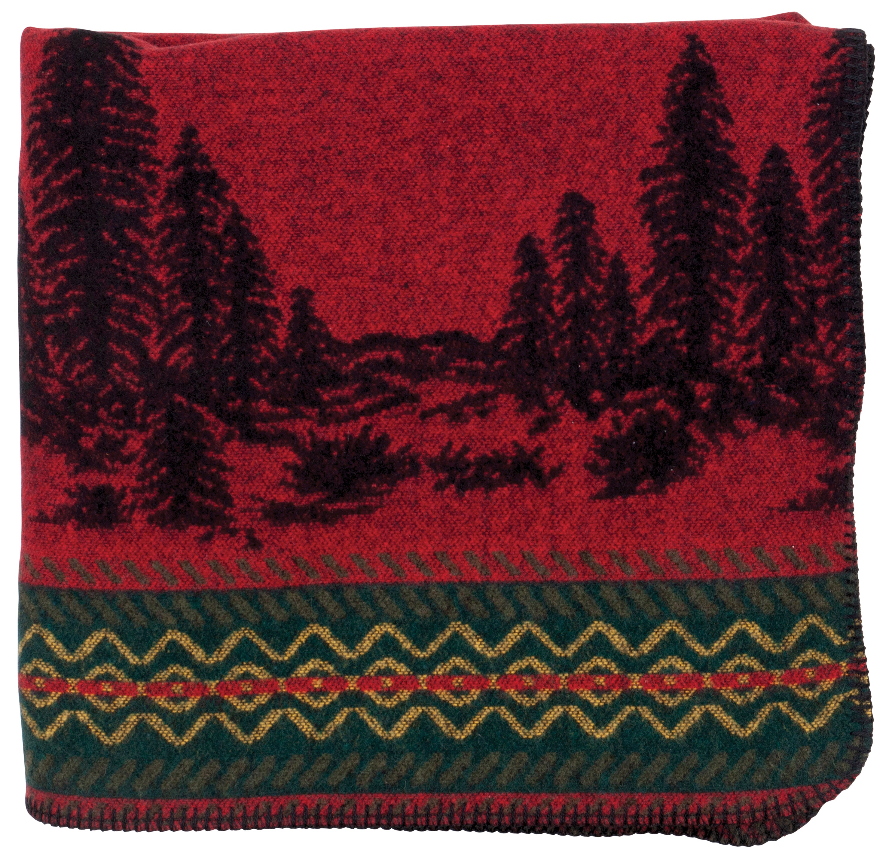 Wooded River Bear Bedspread